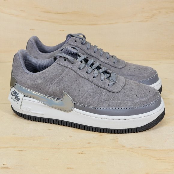 Nike Air Force 1 Jester Lo Pewter Grey Shoes NEW - Picture 1 of 8